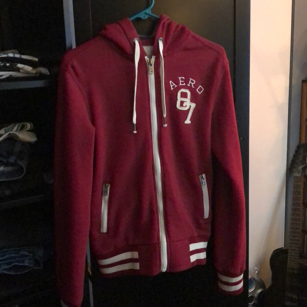 Red Aeropostale hoodie